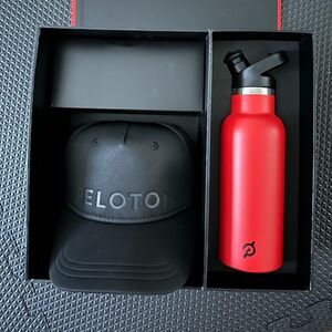 Peloton hat and water bottle (new)
